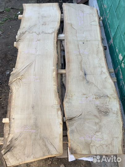 Слэбы из дуба