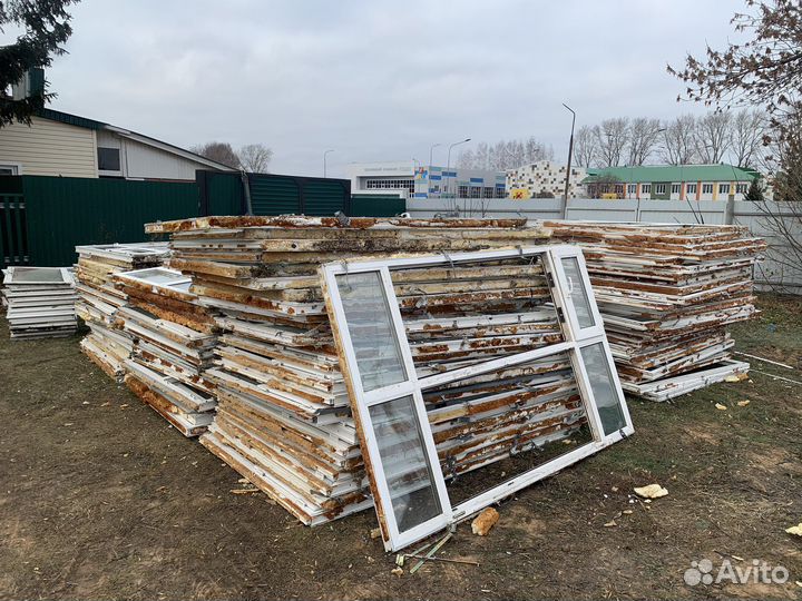 Окна пластиковые пвх бу оптом