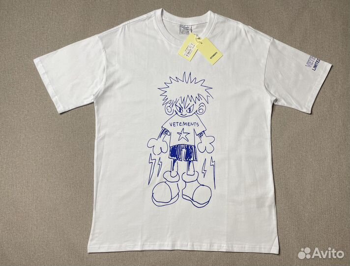 Футболка Vetements Killua (Оверсайз)