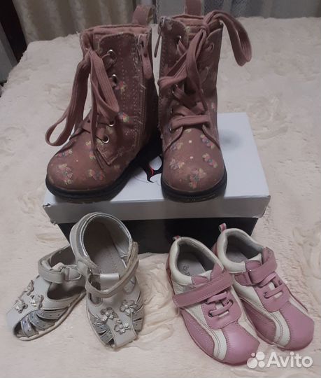 Детская обувь для девочки,размер 25-26