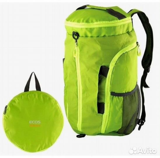 Сумка-рюкзак Athletico, 20 л (синий,зелёный)