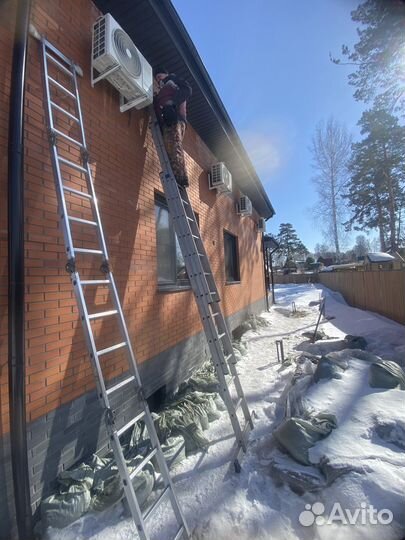 Кондиционеры сплит системы с установкой