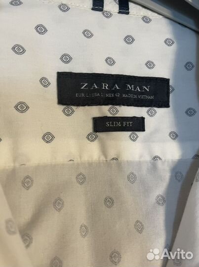 Zara man рубашка