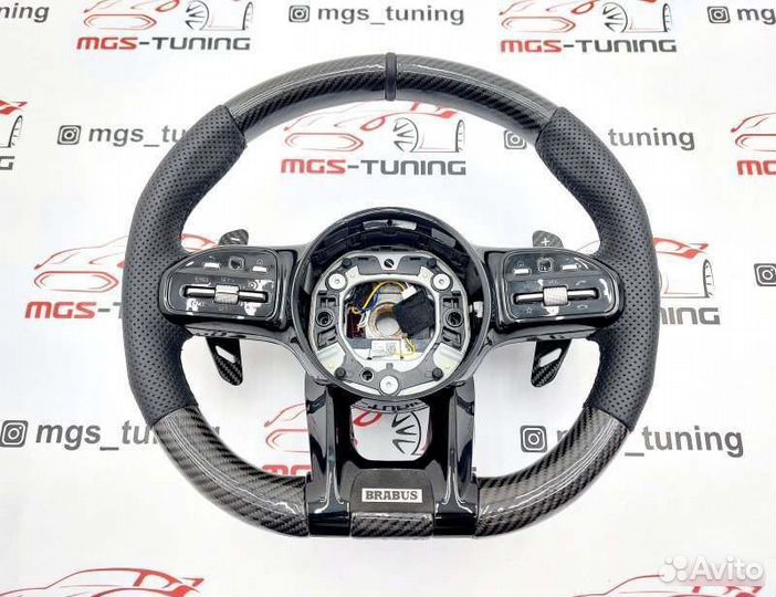 Руль B карбон Мерседес CLS 218 257 амг цлс AMG