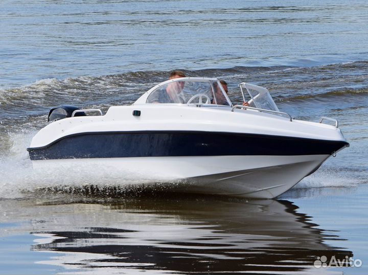 Новый катер (моторная лодка) Неман 450 Open