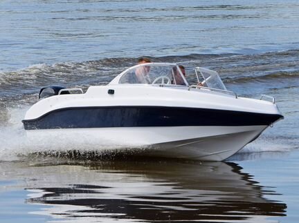 Новый катер (моторная лодка) Неман 450 Open