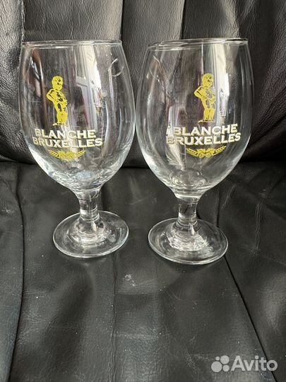 Бельгийские пивные бокалы 2 шт