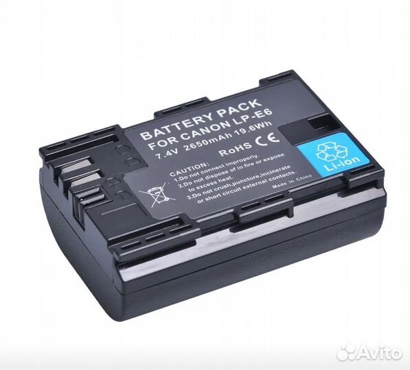 Аккумулятор Canon LP-E6. Новый