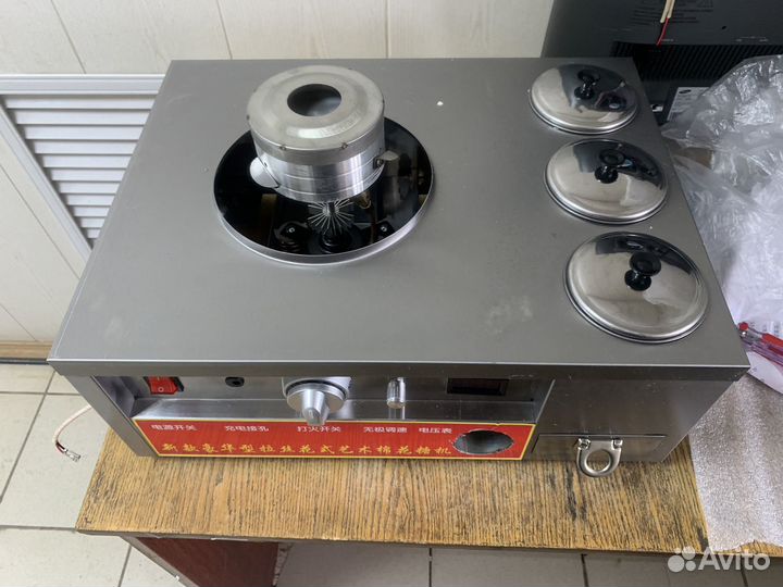 Аппарат для изготовления сахарной ваты газовый