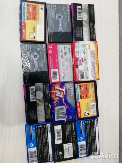 Аудио кассеты Sony, TDK, konica, Samsung