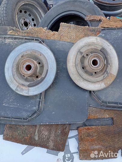 Тормозные диски задние renault scenic 2 пара