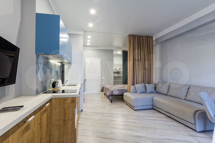 Квартира-студия, 36 м², 1/9 эт.