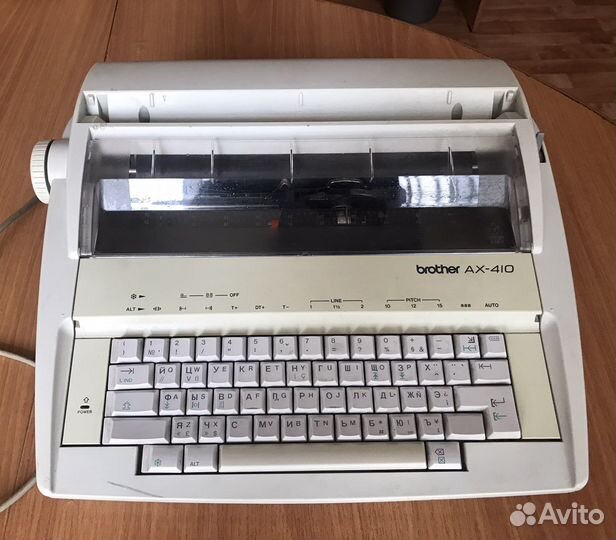 Пишущая машинка brother ax-410