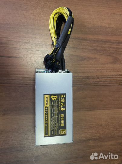 Блок питания на 2000w для асик s9