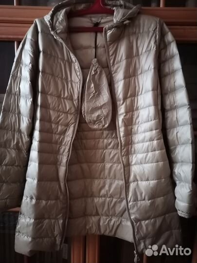 Ультралегкий пуховик женский