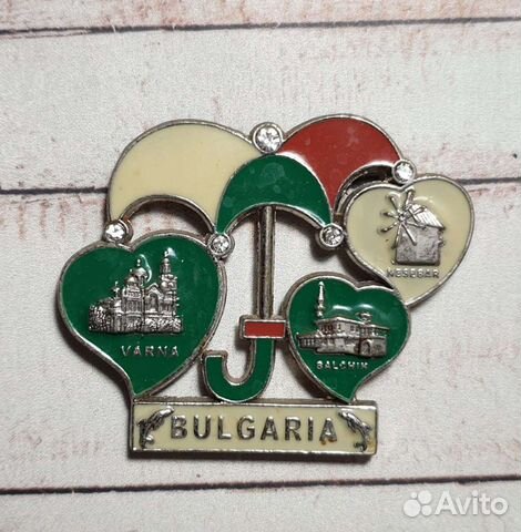Магнит на холодильник Болгария
