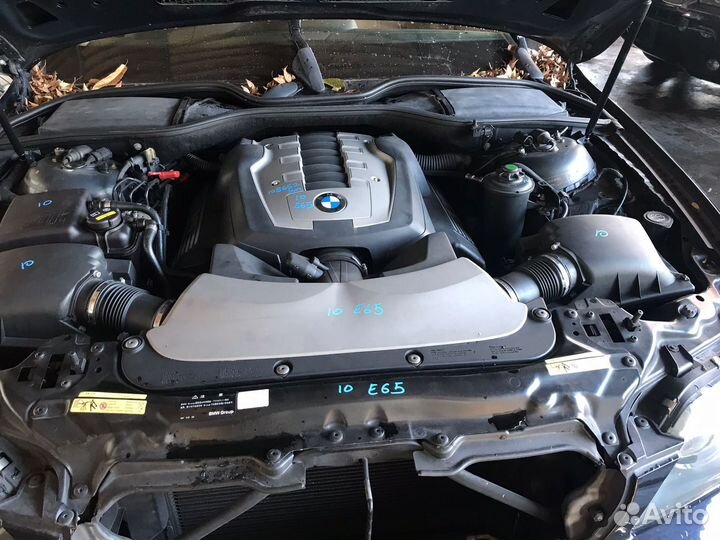 Разбор BMW E65 750 N62B48 2007г Рестайлинг