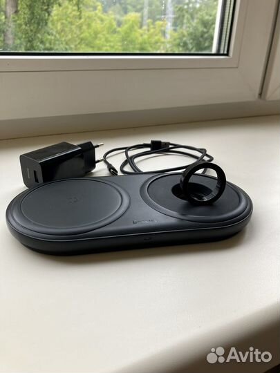 Беспроводное зарядное устройство Baseus 2в1