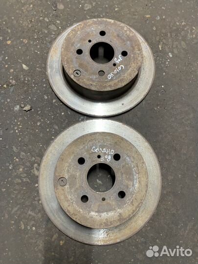 Тормозные диски задние lifan solano