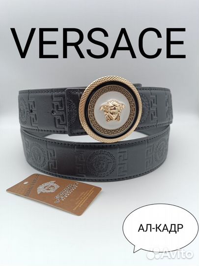 Ремень мужской Versace натуральная кожа