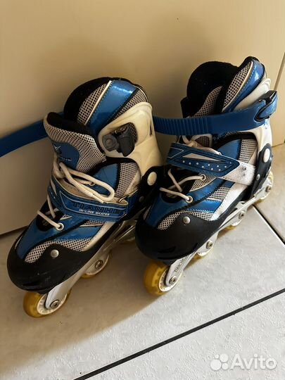 Роликовые коньки детские раздвижные