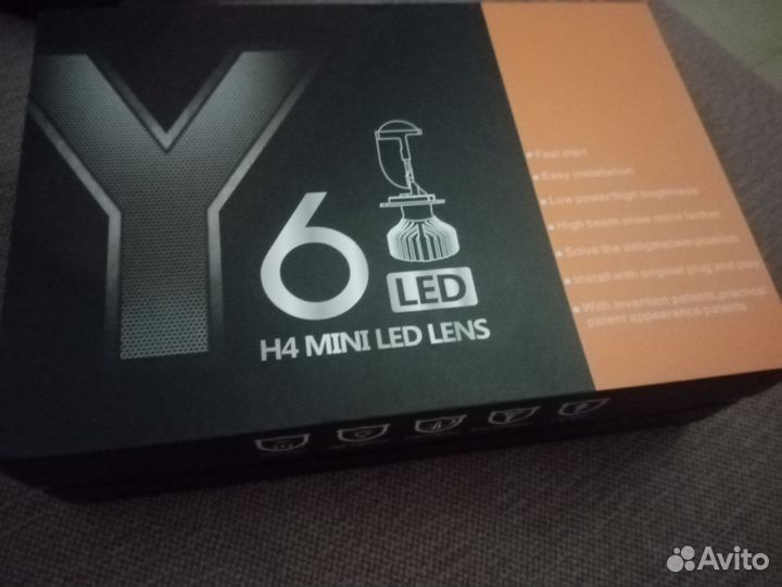 Мини лэд линзы H4