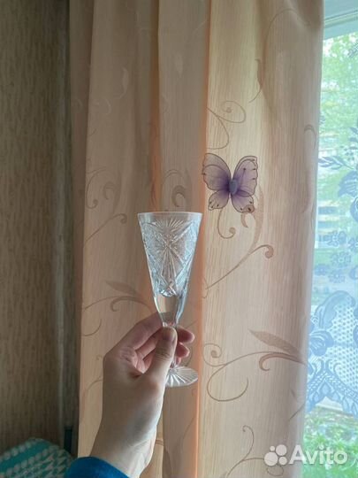 Хрустальная посуда СССР винтаж