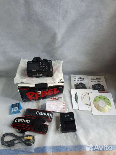 Фотоаппарат Canon Rebel Xs EOS 1000D Kit EF-S 18-5