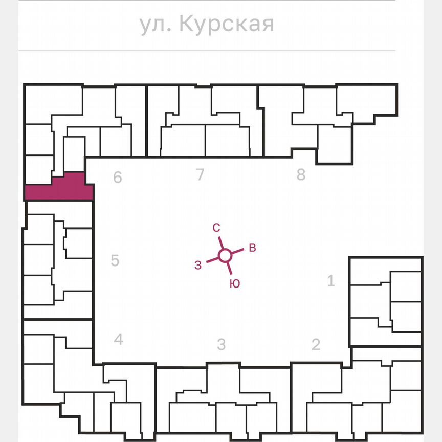 2-к. квартира, 64 м², 9/10 эт.