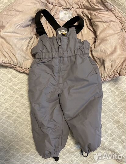 Зимняя куртка и штаны 80 раз. Baby go для девочки