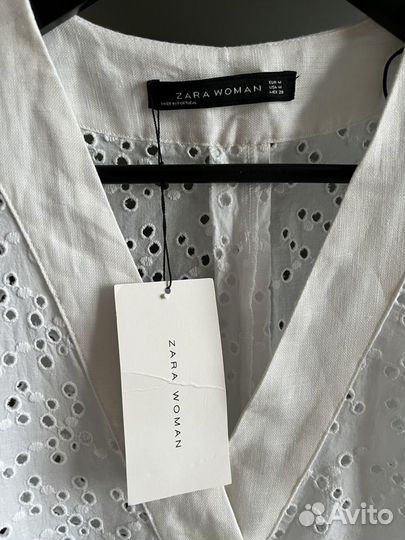 Летняя рубашка туника платье zara
