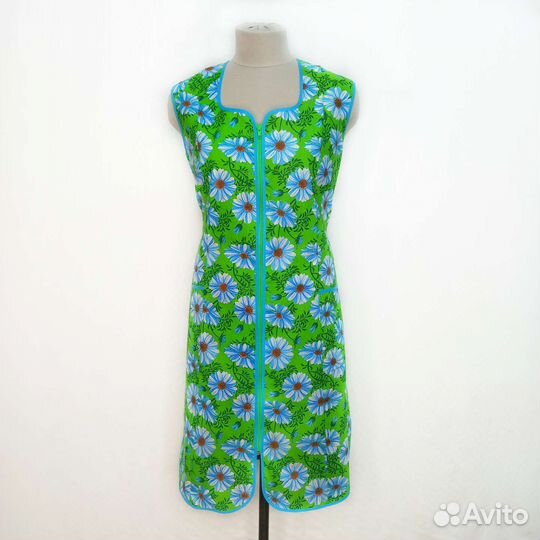 Халат женский на молнии новый 44-64