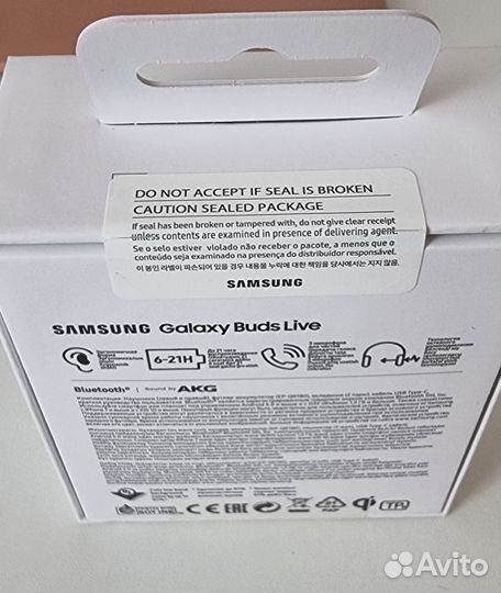 Беспроводные наушники samsung buds live