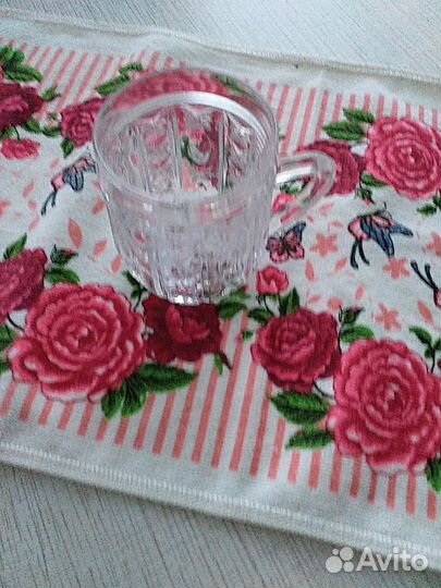 Хрустальные кружки в хорошем состоянии