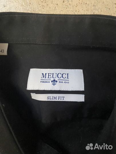 Рубашка мужская meucci 43 (slim fit)