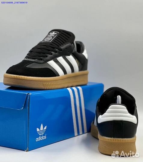 Кроссовки Adidas Samba Black (Арт.17725)