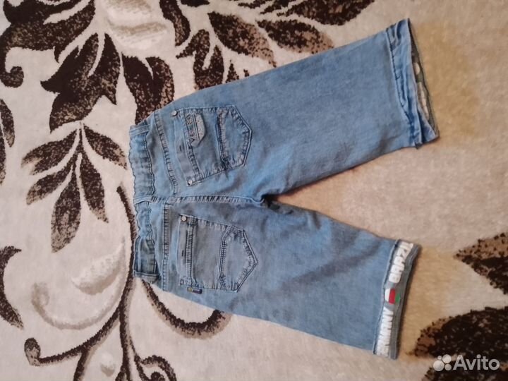 Джинсовые шорты на мальчика