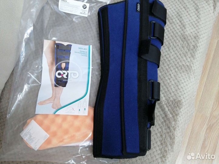 Бандаж на коленный сустав orto