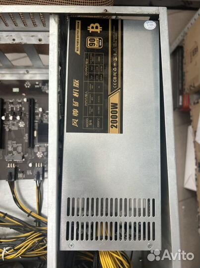 Продувной корпус для майнинга полный комплект