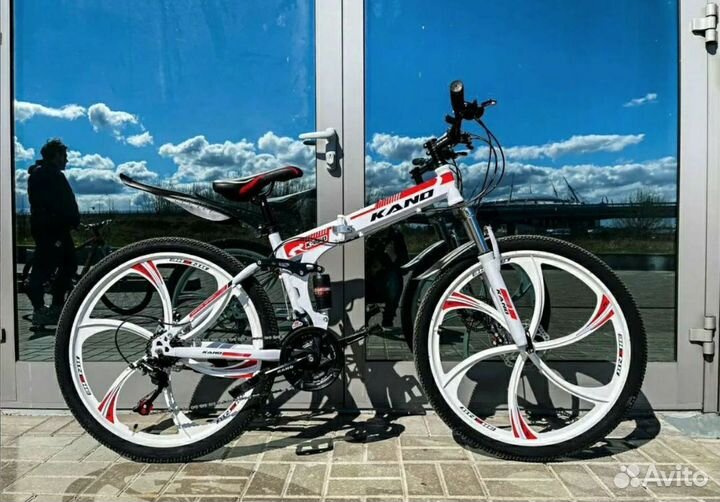 Велосипед новый складной на литых дисках