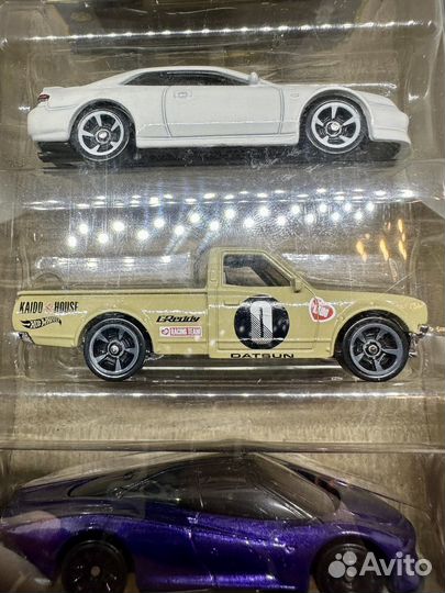 Hot wheels 5 pack с Маздой, Хондой и Датсуном