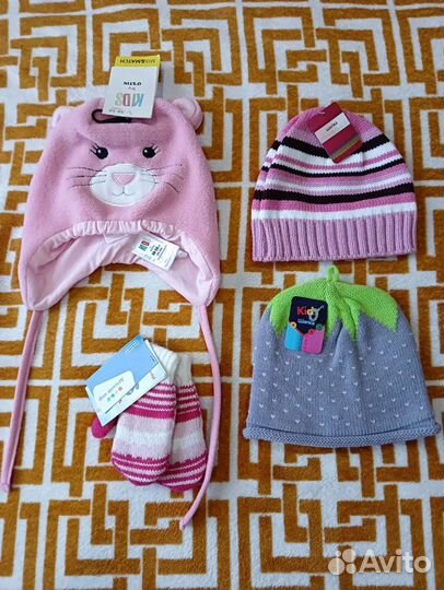 Новые шапки, варежки