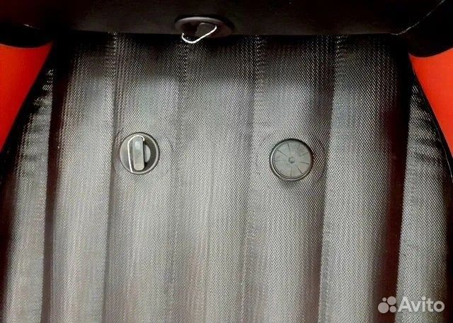 Лодка пвх Gladiator E350S красно/черный