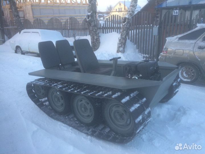 Гусеничный вездеход плавающий