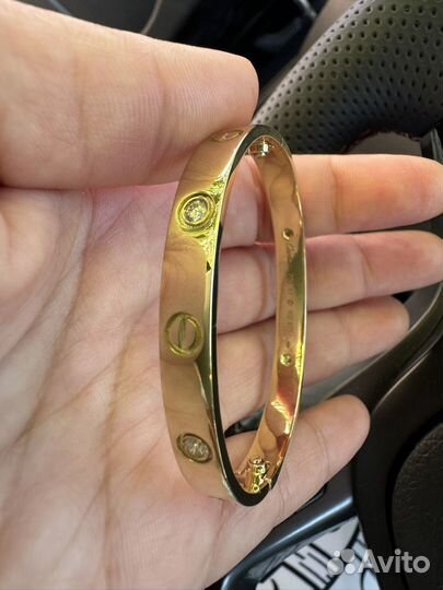 Золотой Браслет Cartier Love 750