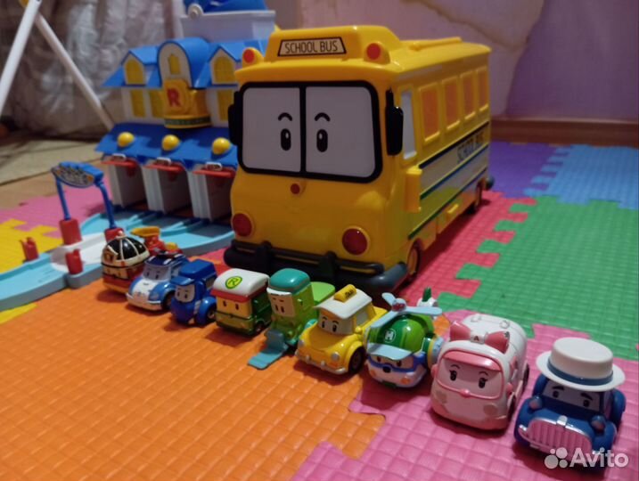 Робокар поли набор