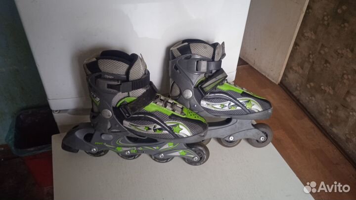 Роликовые коньки детские раздвижные reaction turbo