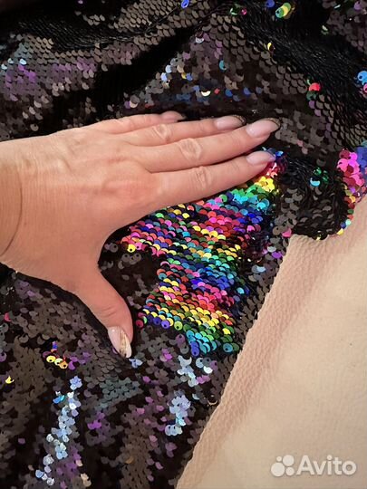 Пиджак блестяжий италия 44