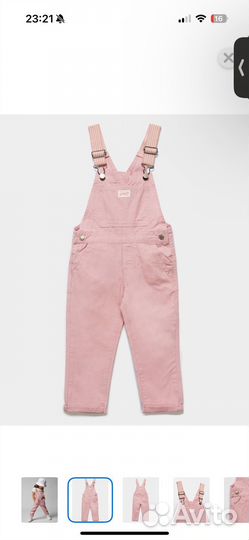 Джинсовый комбинезон