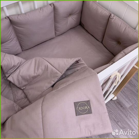 Бортики в детскую кроватку